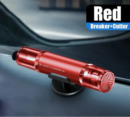 Dual Safe Car Emergency Hammer & Seat Belt Cutter