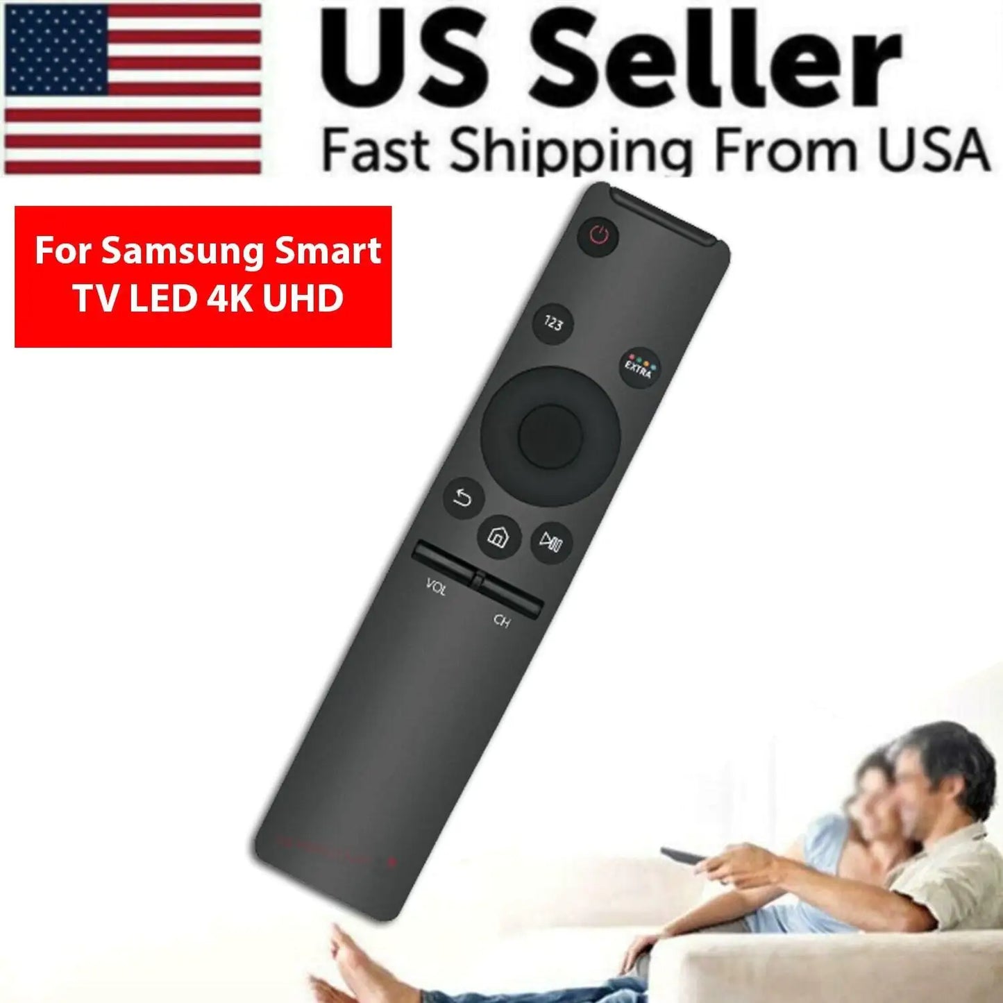 NEW Replacement BN59-01259E Remote Control For Samsung Smart TV LED 4K UHD